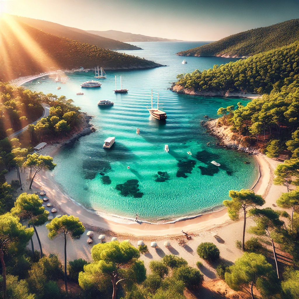 Discover the stunning bays of Bodrum